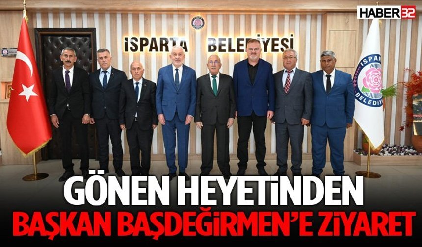 Gönen Heyetinden Başkan Başdeğirmen’e Ziyaret