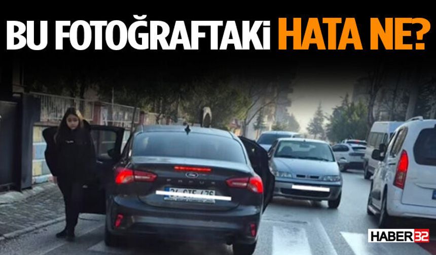 Isparta’da Okul Önünde Tehlikeli Park