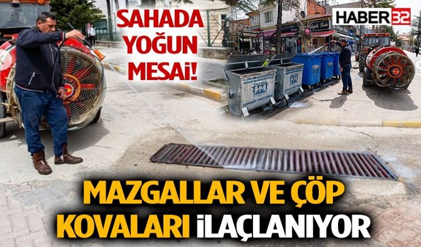 Kötü Kokuya ve Bakteriye Geçit Yok! Sahada Yoğun Mesai