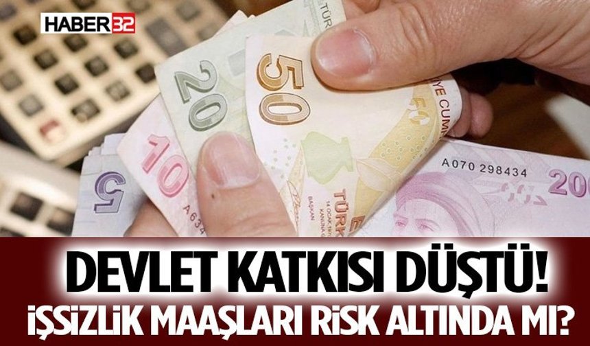 Devlet Katkısı Düştü! İşsizlik Maaşları Risk Altında mı?
