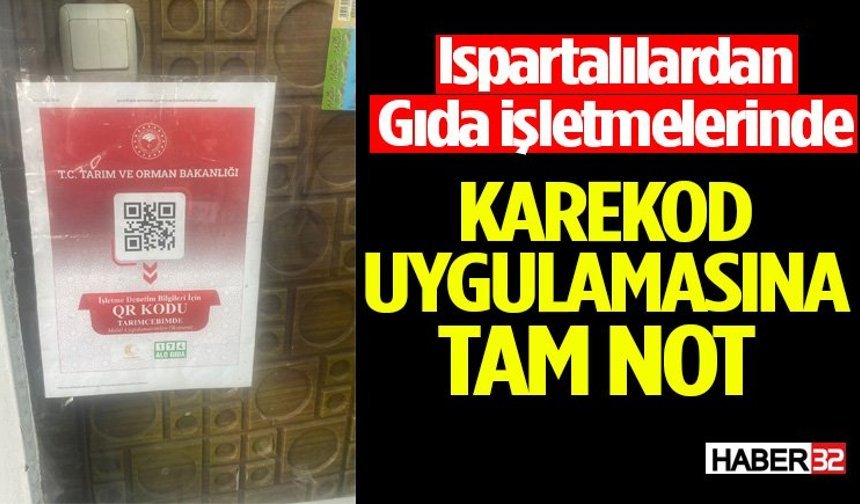 Ispartalılardan o Uygulamaya Tam Not!
