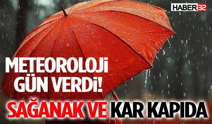 Meteoroloji’den Uyarı: Sağanak Geliyor, Mayıs’ta Kar Sürprizi Bekleniyor