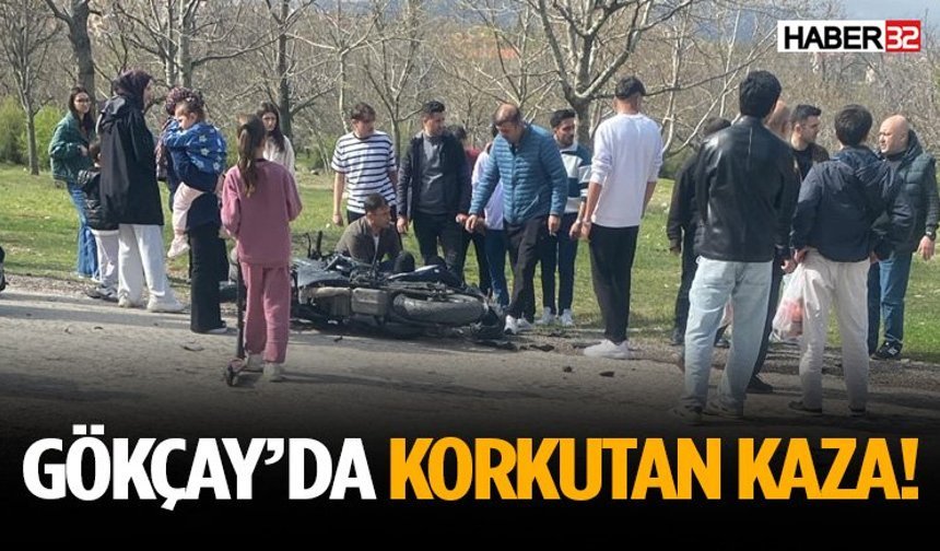 Gökçay’da Korkutan Kaza! Yürekler Ağza Geldi