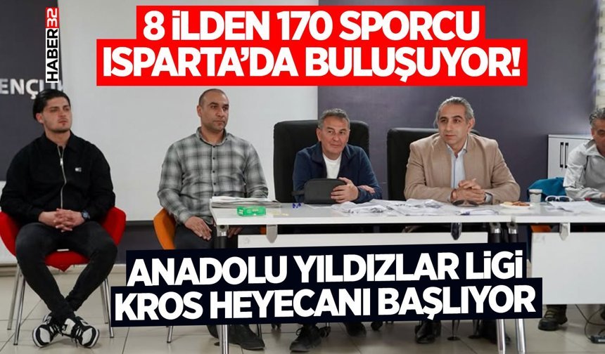 8 İlden 170 Sporcu Isparta’da Buluşuyor!