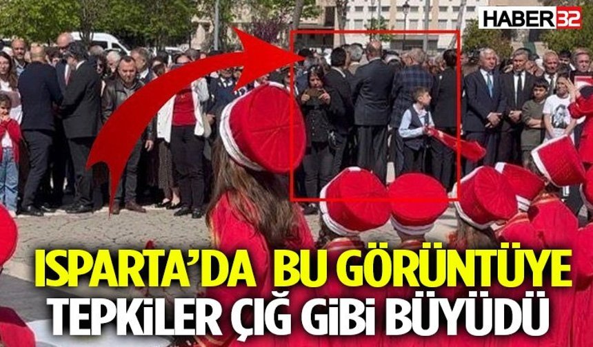 Isparta’da Bu Görüntüye Tepkiler Çığ Gibi Büyüdü