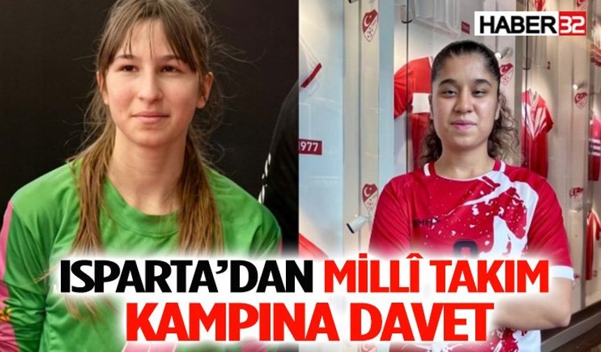 Isparta’dan Millî Takım Kampına Davet