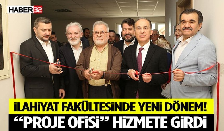 İlahiyat Fakültesinde Yeni Dönem! “Proje Ofisi” Hizmete Girdi