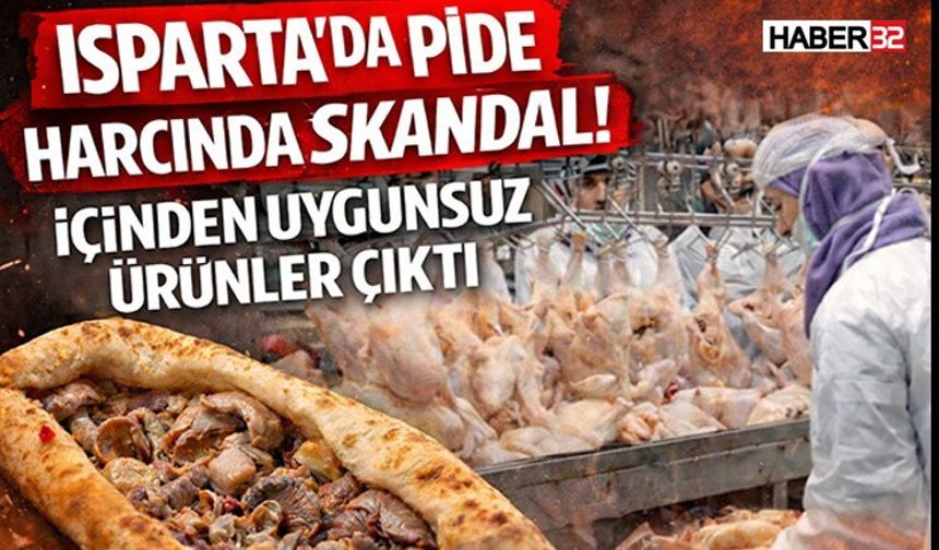 Isparta’da Pide Harcında Skandal!