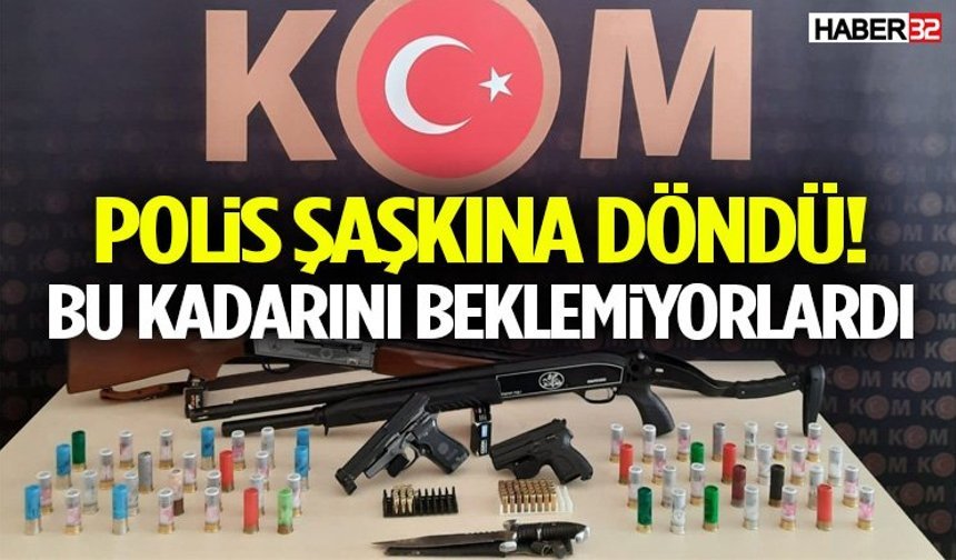 Polis Şaşkına Döndü! Bu Kadarını Beklemiyorlardı