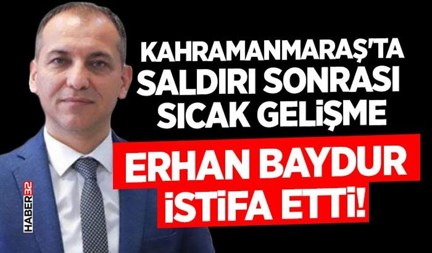 Isparta'nın Eski Müdürü Erhan Baydur İstifa Etti!