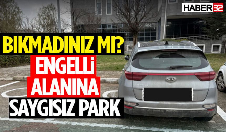Sdü’de Spor Kompleksinde Engelli Alanına Saygısız Park