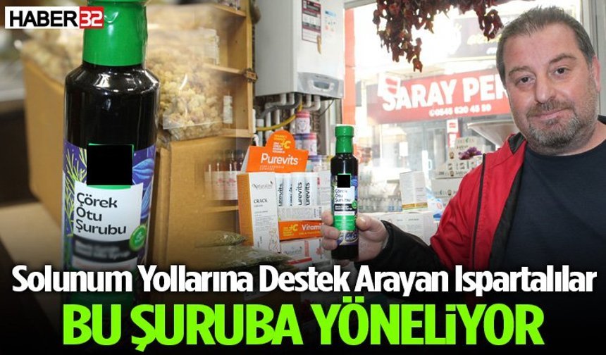 Solunum Yollarına Destek Arayan Ispartalılar Bu Şuruba Yöneliyor