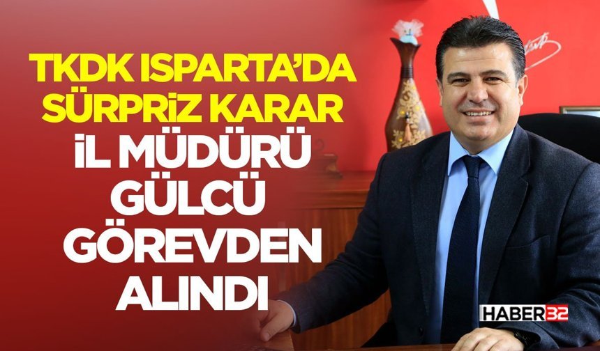 İl Müdürü Gülcü Görevden Alındı