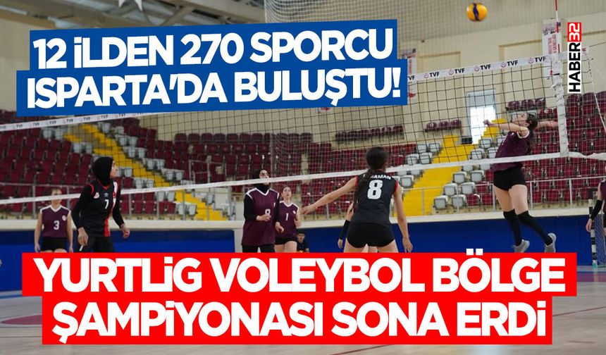 YURTLİG Voleybol Bölge Şampiyonası Sona Erdi