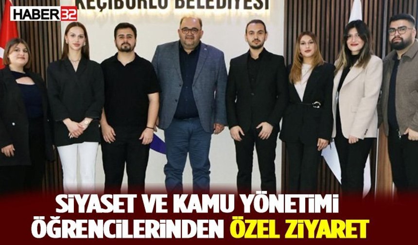 Süleyman Demirel Üniversitesi Öğrencilerinden Keçiborlu Belediyesi’ne Ziyaret