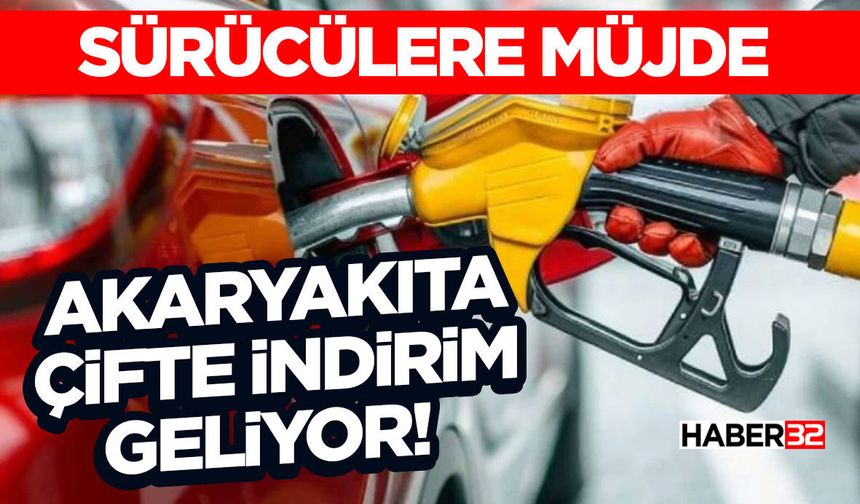 Akaryakıta Çifte İndirim Geliyor! İşte Tarih ve Rakamlar