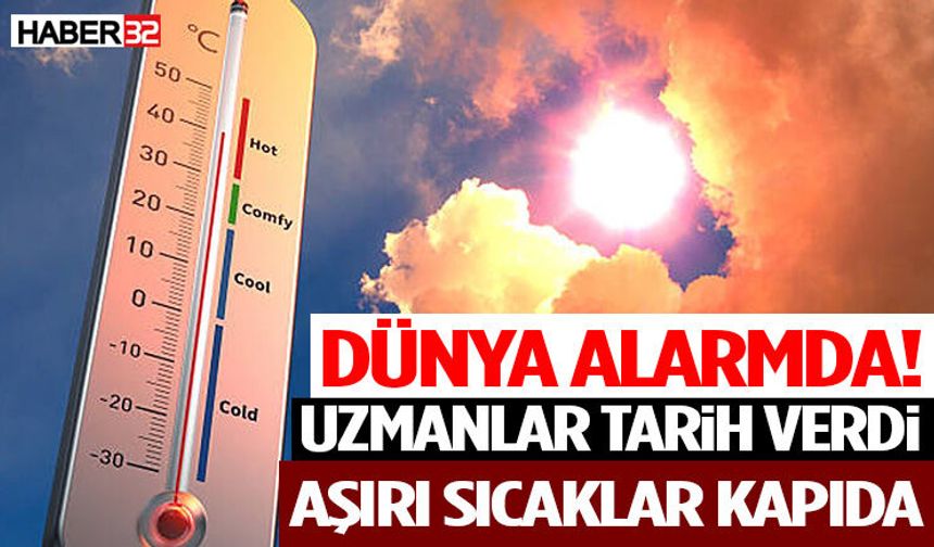 Dünya Alarmda! Uzmanlar Tarih Verdi: Aşırı Sıcaklar Kapıda