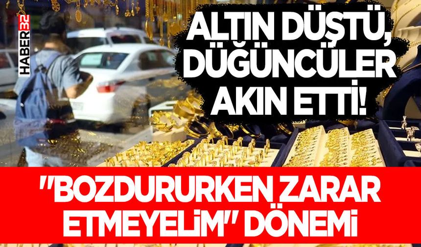 Altın Düştü, Düğüncüler Akın Etti!