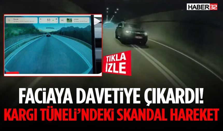 Faciaya Davetiye Çıkardı! Kargı Tüneli’ndeki Skandal Hareket