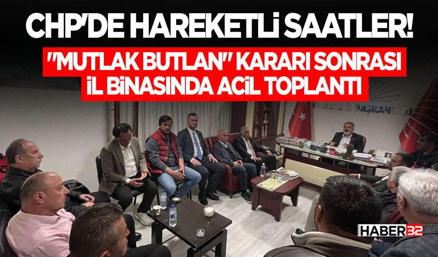 "Mutlak Butlan" Kararı Sonrası İl Binasında Acil Toplantı