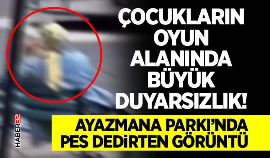 Çocukların Oyun Alanında Büyük Duyarsızlık!