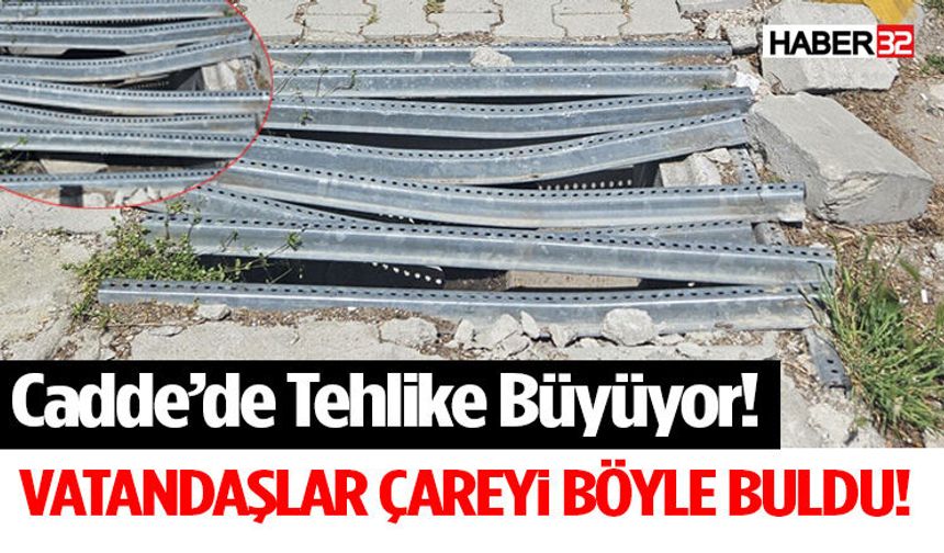 Mazgal Çalındı, Vatandaşlar Çareyi Böyle Buldu!