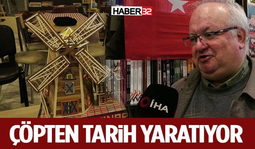 Emekli Ustanın İnanılmaz Dönüşümü: Çöpten Tarih Yaratıyor