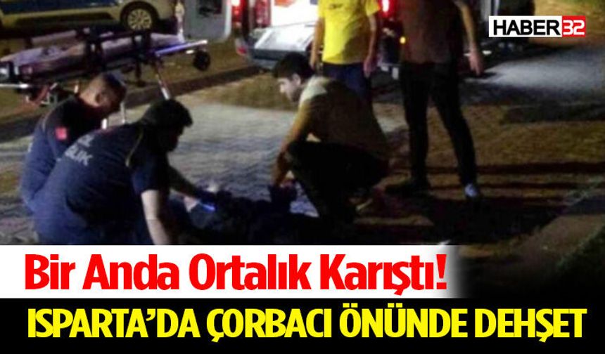 Çorbacı Önü Bir Anda Savaş Alanına Döndü
