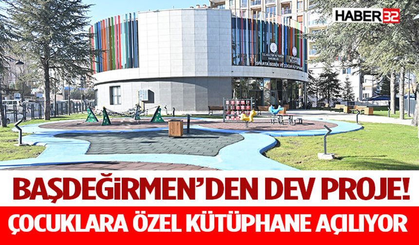 Başdeğirmen’den Dev Proje! Çocuklara Özel Kütüphane Açılıyor