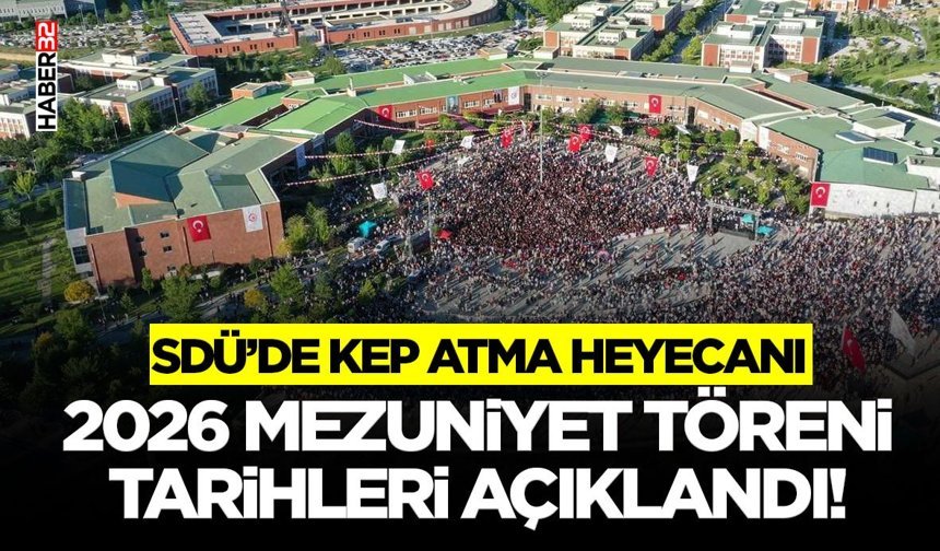 2026 Mezuniyet Töreni Tarihleri Açıklandı!