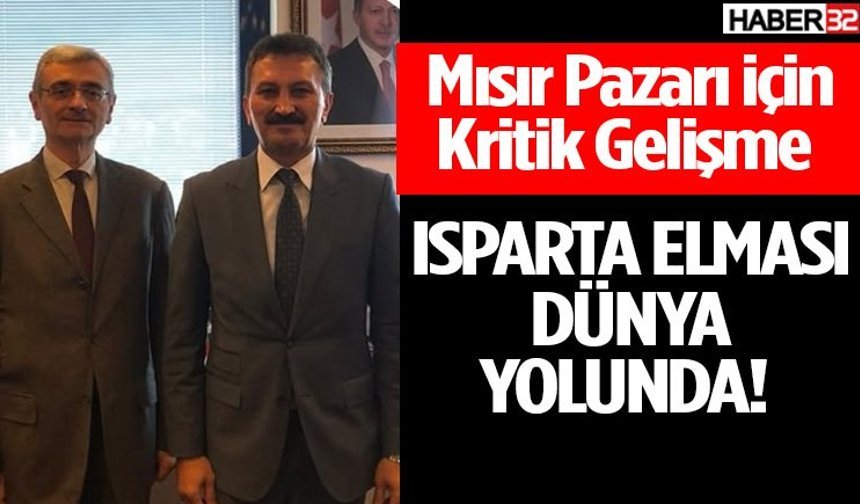 Isparta Elması Dünya Yolunda!