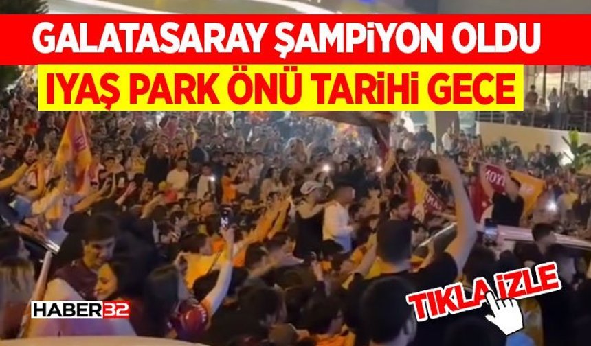 Galatasaray Şampiyon Oldu, Isparta Sokaklara Döküldü!