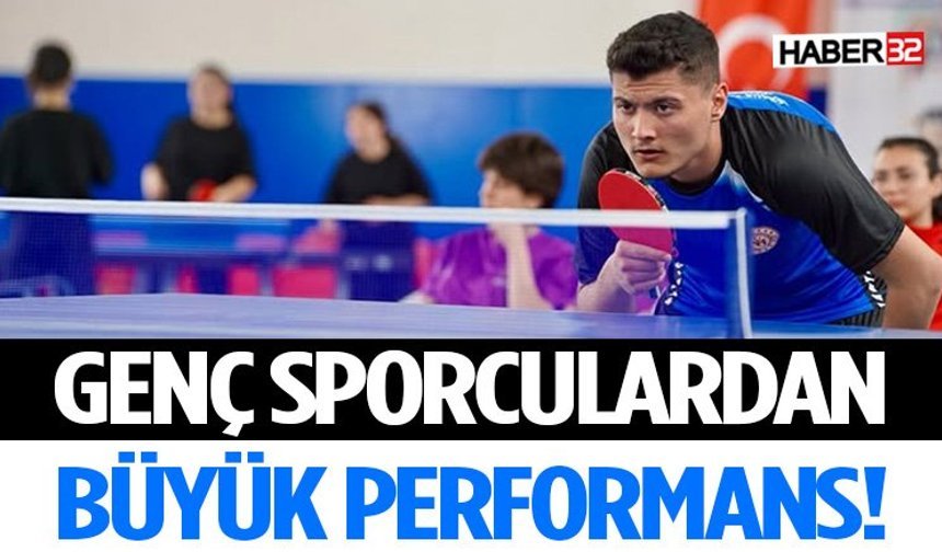 Genç Sporculardan Büyük Performans!