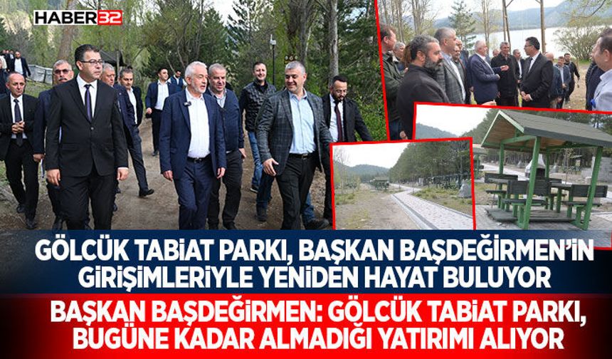 Gölcük Tabiat Parkı, yeniden hayat buluyor