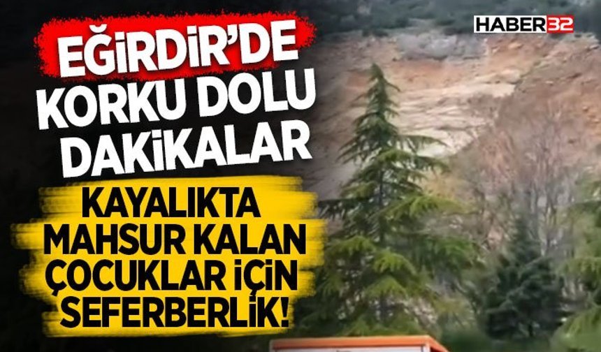 Kayalıkta Mahsur Kalan Çocuklar İçin Seferberlik!