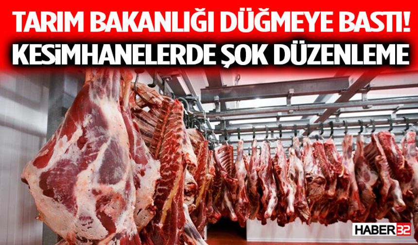 Isparta’daki Kesimhanelere Tarım Bakanlığından Kapsamlı Dijital Düzenleme