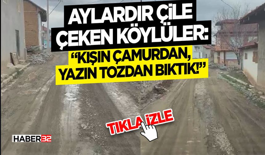 Aylardır Çile Çeken Köylüler