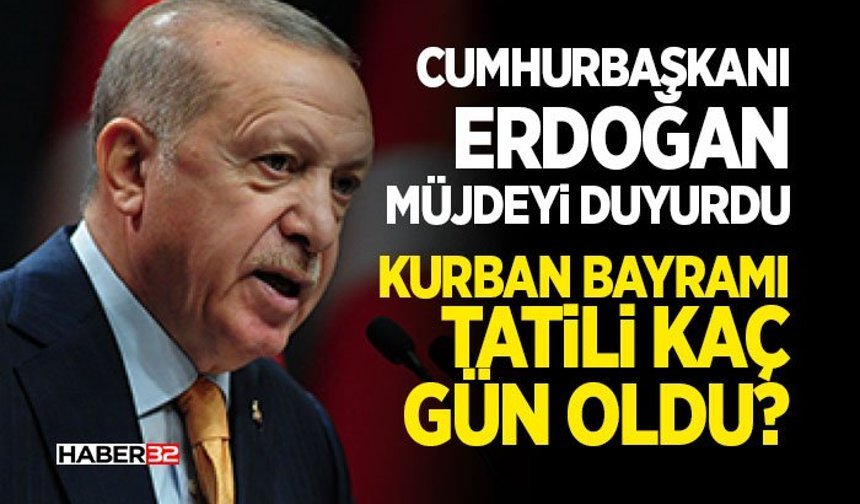 Kurban Bayramı Tatili Kaç Gün Oldu?