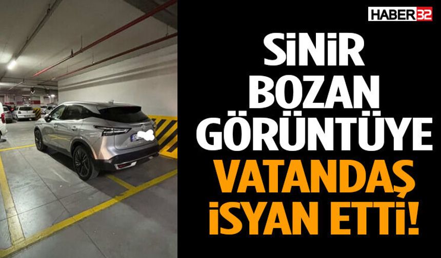 Sinir Bozan Görüntüye Vatandaş İsyan Etti!