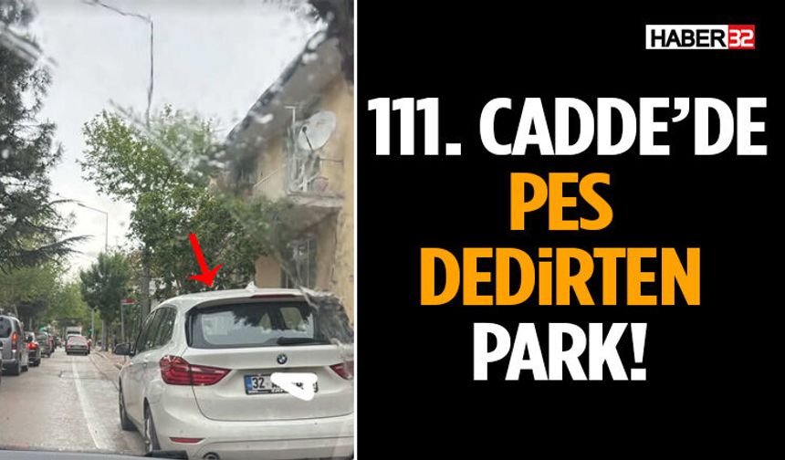 111. Cadde’de Pes Dedirten Park!