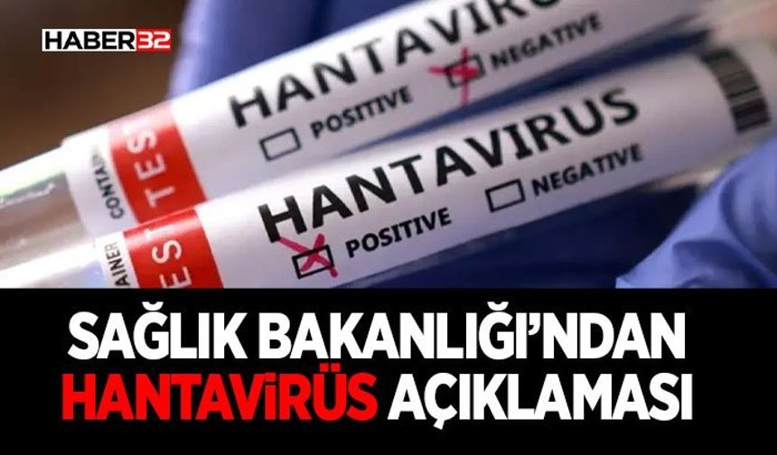 Sağlık Bakanlığı’ndan Hantavirüs Açıklaması
