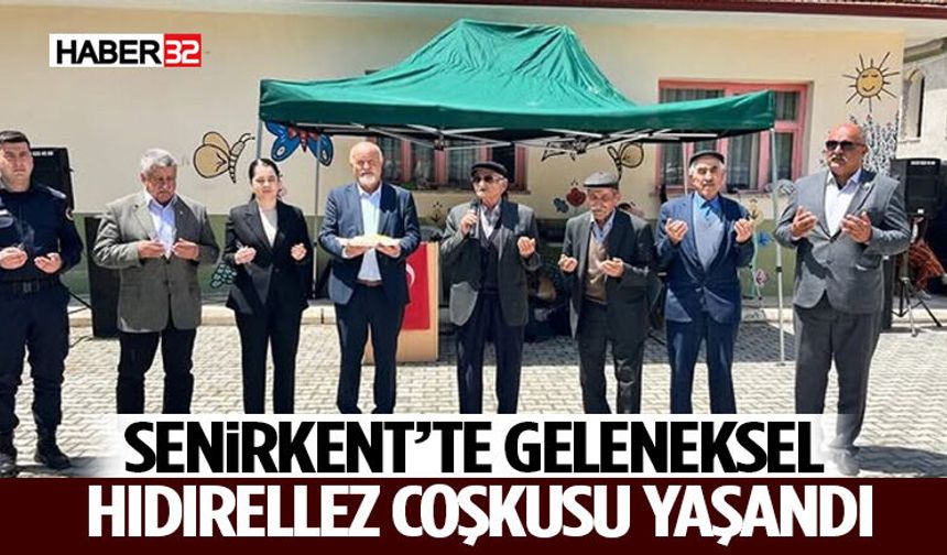 Senirkent’te Geleneksel Hıdırellez Coşkusu Yaşandı