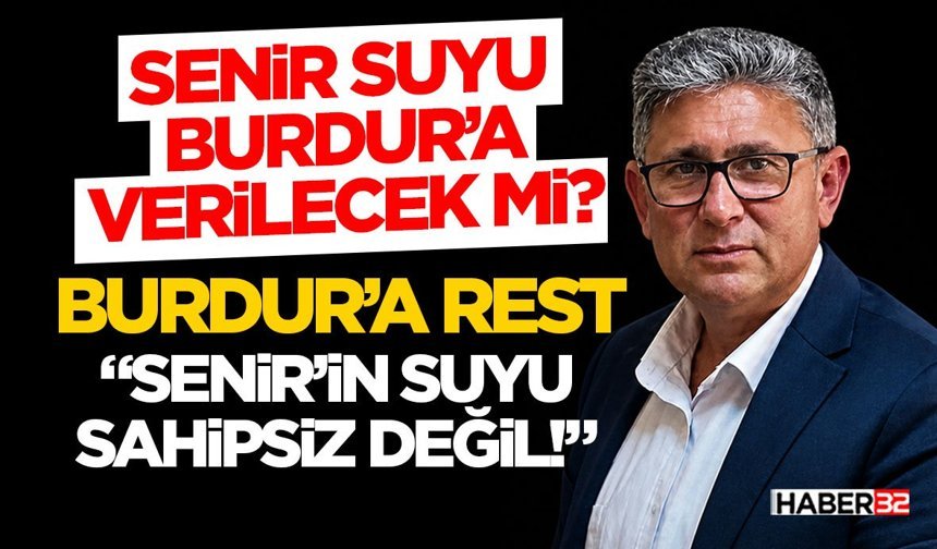 “Senir’in Suyu Sahipsiz Değil!”