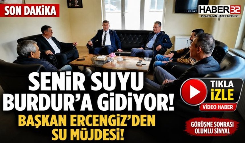 Isparta’nın Senir'e ait içme suyu, Burdur’a mı verilecek?
