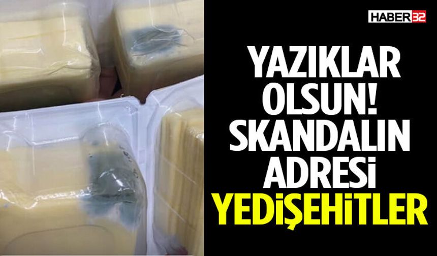 Yedişehitler’de Zincir Markette Küflü Kaşar Şoku