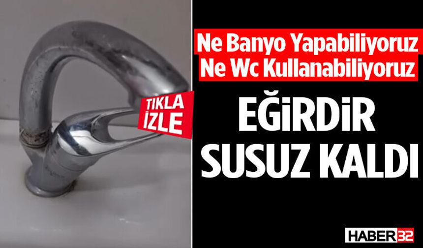 “Ne Banyo Yapabiliyoruz Ne Wc Kullanabiliyoruz”