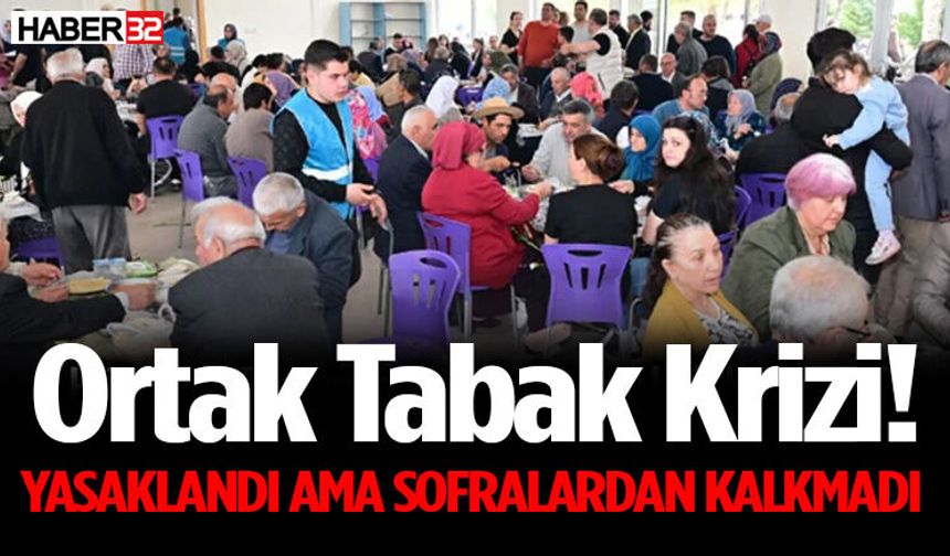 Ortak Tabak Tartışması Büyüyor