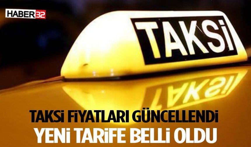 Isparta’da Taksi Ücretleri Güncellendi