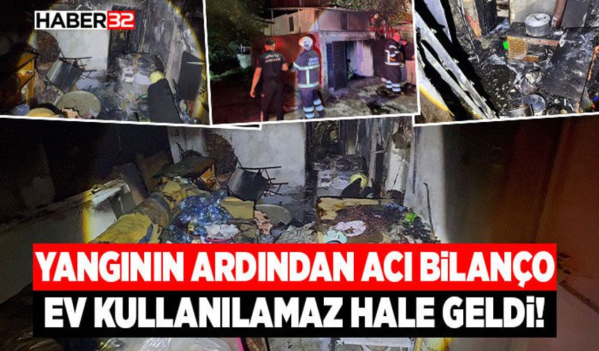 Yangının Ardından Acı Bilanço