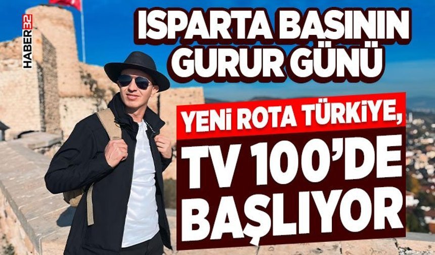 Yeni Rota Türkiye, TV 100’de başlıyor